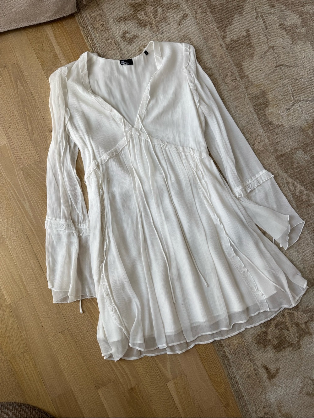 The Kooples Ivory V-Neck Dress